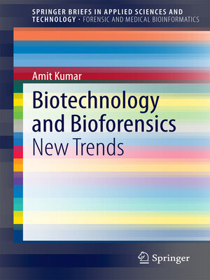 cover image of Biotechnology and Bioforensics